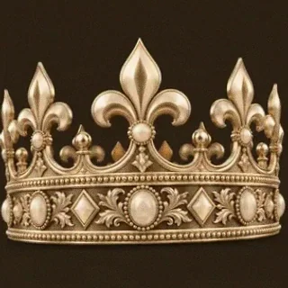 Ornate royal crown — Bsb007
