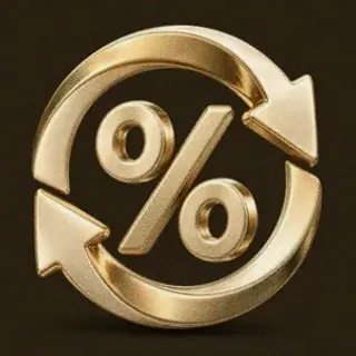 Percent cycle icon — Bsb007