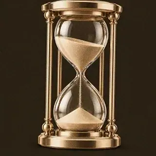 Ornate hourglass — Bsb007