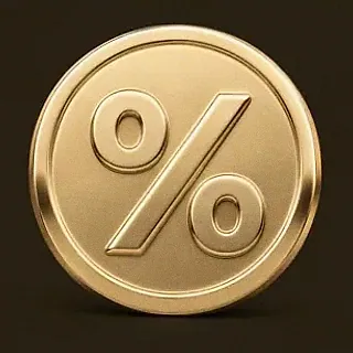 Gold percent coin — Bsb007