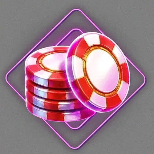 Poker table with cards