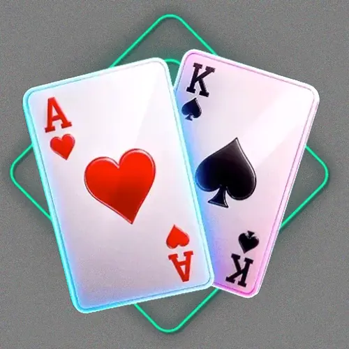 Ace and king playing cards