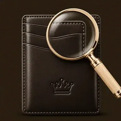 Wallet and magnifier — Bsb007