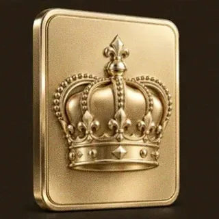 Royal crown plaque — Bsb007