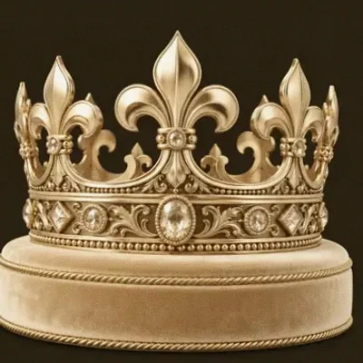 Jeweled royal crown — Bsb007
