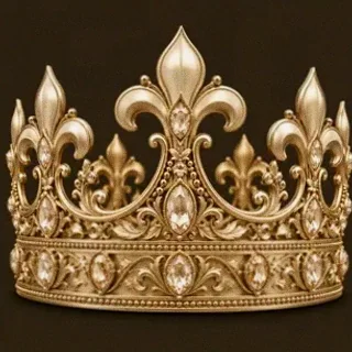 Jeweled royal crown — Bsb007