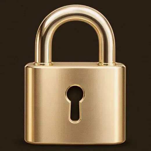 Metal padlock — Bsb007