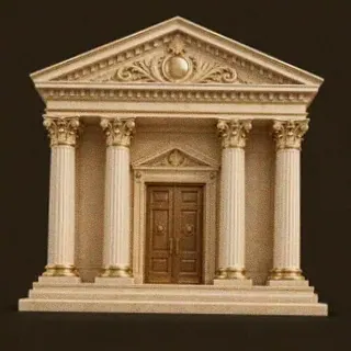 Classical bank building — Bsb007